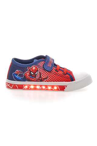 Sneaker blu con luci Spiderman M14665
