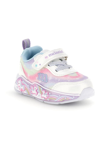 Mehrfarbige Turnschuhe mit Riemen und Lichtern M Kinder MJ6028
