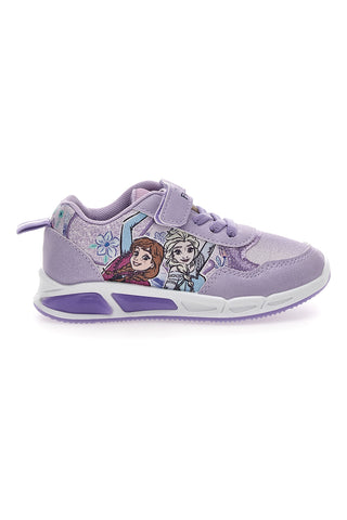 Scarpe viola con luci e strappo Frozen D4310723T10