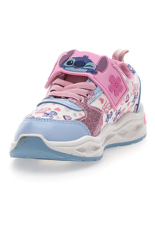 Sneaker rosa con luci Lilo&stitch D6020202T