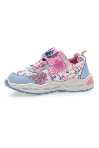 Sneaker rosa con luci Lilo&stitch D6020202T