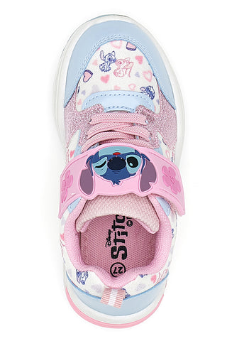 Sneaker rosa con luci Lilo&stitch D6020202T
