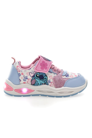Sneaker rosa con luci Lilo&stitch D6020202T