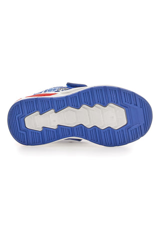 Blaue und rote Schuhe mit Lichtern und Riemen Sonic N9610085T
