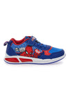 Sneakers blu con luci chiusura a strappo Spiderman R1310633T10
