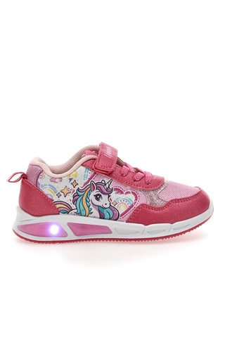 Scarpe rosa con luci e strappo Funicorn S8010199T10