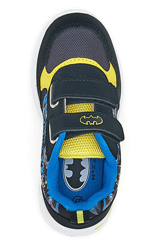 Schwarzer Trainer mit Lichtern Batman Dinosaurier W1020226T