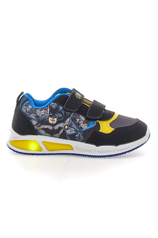 Schwarzer Trainer mit Lichtern Batman Dinosaurier W1020226T
