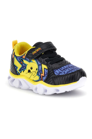 Sneakers blu nero giallo stampa Pokémon luci strappi Pokemon PO003665