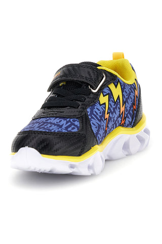 Sneakers blu nero giallo stampa Pokémon luci strappi Pokemon PO003665