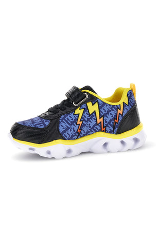 Sneakers blu nero giallo stampa Pokémon luci strappi Pokemon PO003665