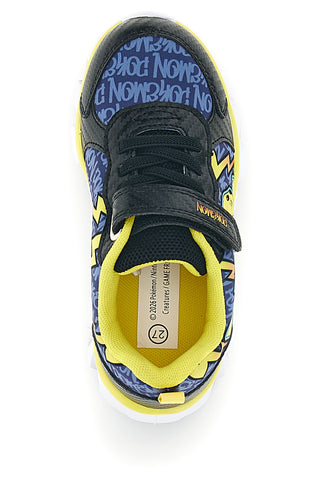 Sneakers blu nero giallo stampa Pokémon luci strappi Pokemon PO003665