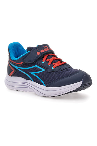 Sneakers blu con velcro Diadora Snipe 3 JR