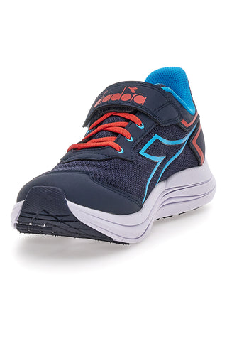 Sneakers blu con velcro Diadora Snipe 3 JR