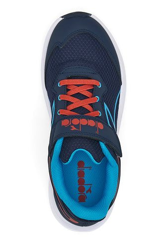 Sneakers blu con velcro Diadora Snipe 3 JR