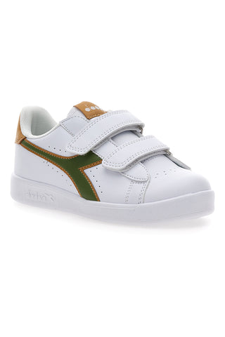 Sneakers bianche con velcro Diadora Game P PS