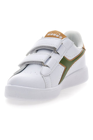 Sneakers bianche con velcro Diadora Game P PS
