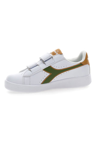 Sneakers bianche con velcro Diadora Game P PS