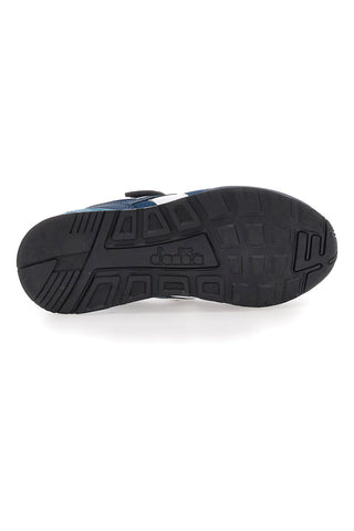 Blaue Turnschuhe mit Klettverschluss Diadora N.92 PS