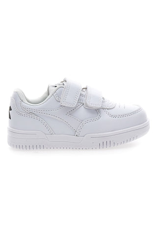 Diadora Raptor Low TD Weiße Sneaker mit Klettverschluss