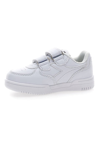 Sneakers bianche con velcro Diadora Raptor Low TD