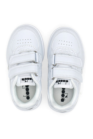 Sneakers bianche con velcro Diadora Raptor Low TD