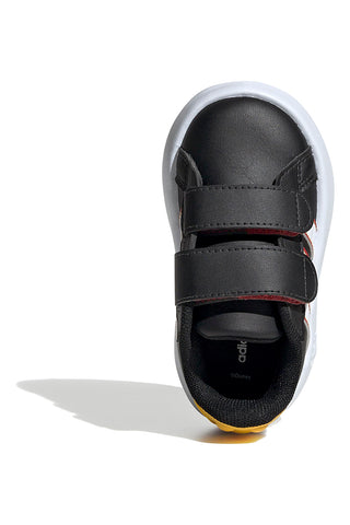 Schwarze Sneaker mit Mickey-Motiven Adidas Grand Court Mickey CF I