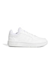 Klassische weiße Adidas Hoops 3.0 K Sneaker