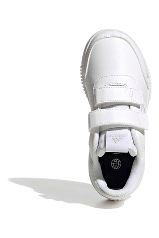 Adidas Tensaur Sport 2.0 CF K Weiße Klettverschluss-Sneaker
