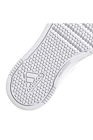 Adidas Tensaur Sport 2.0 CF K Weiße Klettverschluss-Sneaker