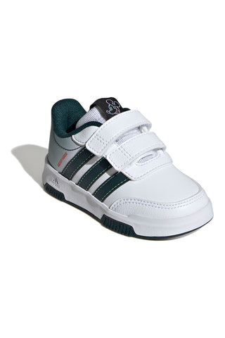 Sneakers bianche e verdi con dettagli Mickey Adidas Tensaur Mickey CFI
