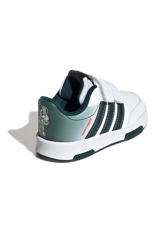 Sneakers bianche e verdi con dettagli Mickey Adidas Tensaur Mickey CFI