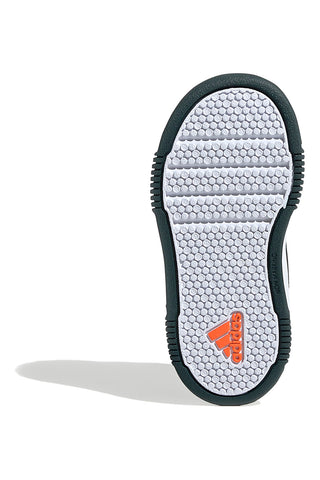 Sneakers bianche e verdi con dettagli Mickey Adidas Tensaur Mickey CFI