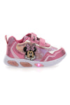 Rosa Sneakers mit Lichtern mit Minnie-Maus-Druck D3010711S