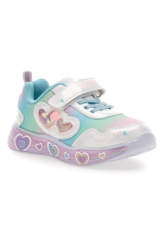 Mehrfarbige Schuhe mit Lichtern und Riemen Pitt Kinder 11314