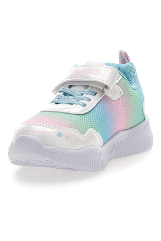 Mehrfarbige Schuhe mit Lichtern und Riemen Pitt Kinder 11314