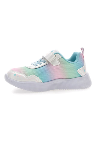 Mehrfarbige Schuhe mit Lichtern und Riemen Pitt Kinder 11314