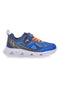 Scarpe blu con luci e strappo Pitt kids 11562