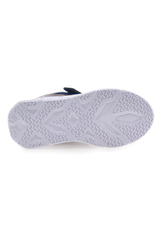 Scarpe blu con luci e strappo Pitt kids 11562