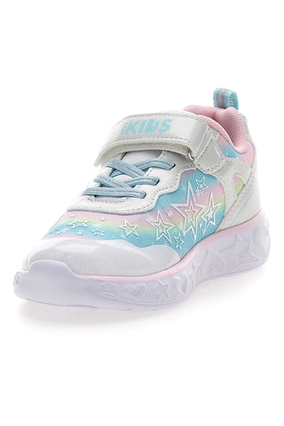 Scarpe multicolor con luci e strappo Pitt kids 11325