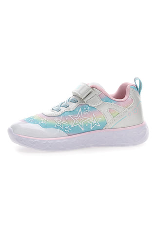 Scarpe multicolor con luci e strappo Pitt kids 11325