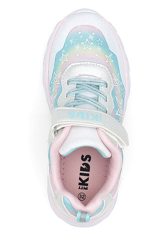 Scarpe multicolor con luci e strappo Pitt kids 11325
