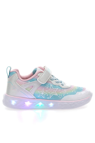 Scarpe multicolor con luci e strappo Pitt kids 11325