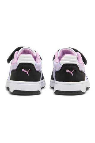 Schwarze Sneaker Puma Rebound Slam Lo Faded Glow