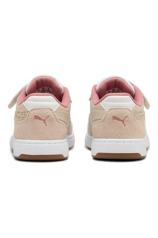 Beigefarbene Puma Rebound V6 Lo Sneakers W AC Inf