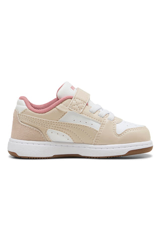 Beigefarbene Puma Rebound V6 Lo Sneakers W AC Inf