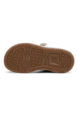 Beigefarbene Puma Rebound V6 Lo Sneakers W AC Inf