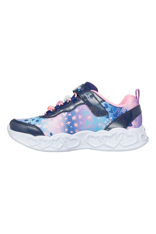Sneakers multicolor con luci Skechers Infinite Heart Lights Heart Jewels