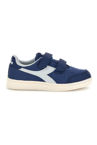Sneakers in blu doppio strappo Diadora Bonny Mesh PS