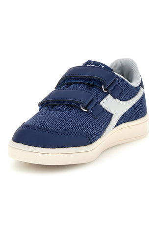 Sneakers in blu doppio strappo Diadora Bonny Mesh PS
